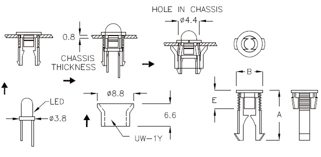 4-44-2 CLED-2P